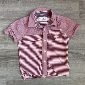 Sovereign Code toddler boys striped button down shirt